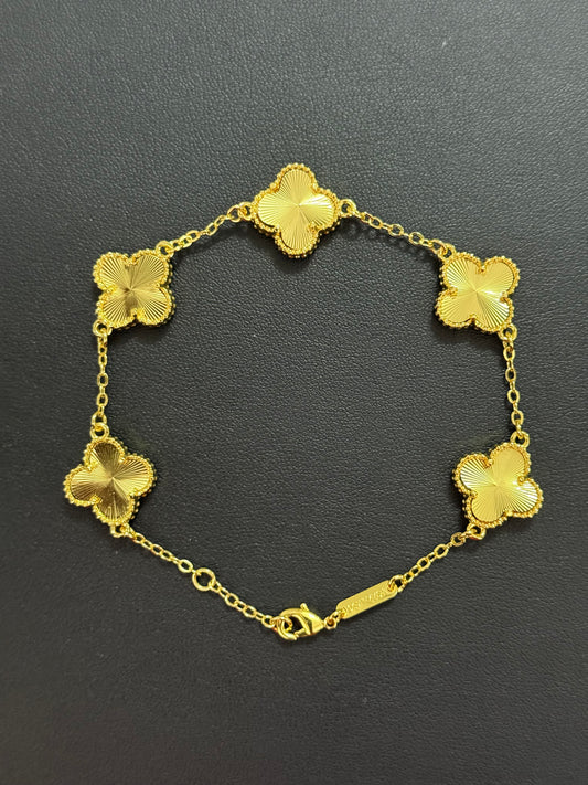 Pulsera Van Cleef Gold