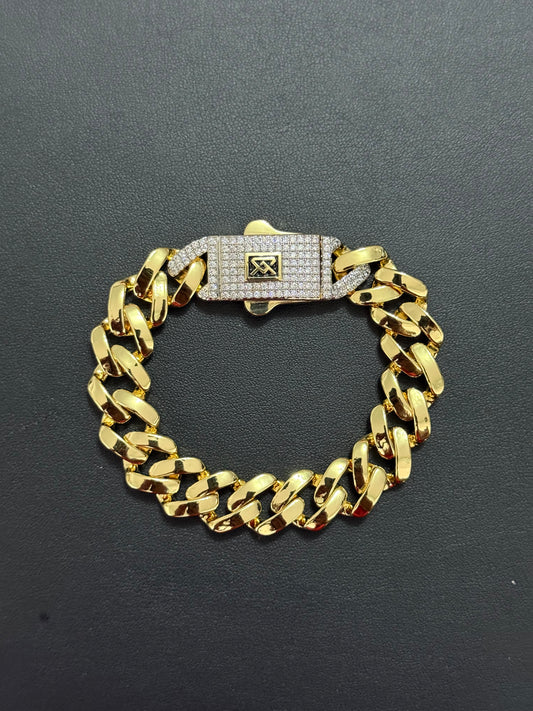 Pulso Monaco Gold